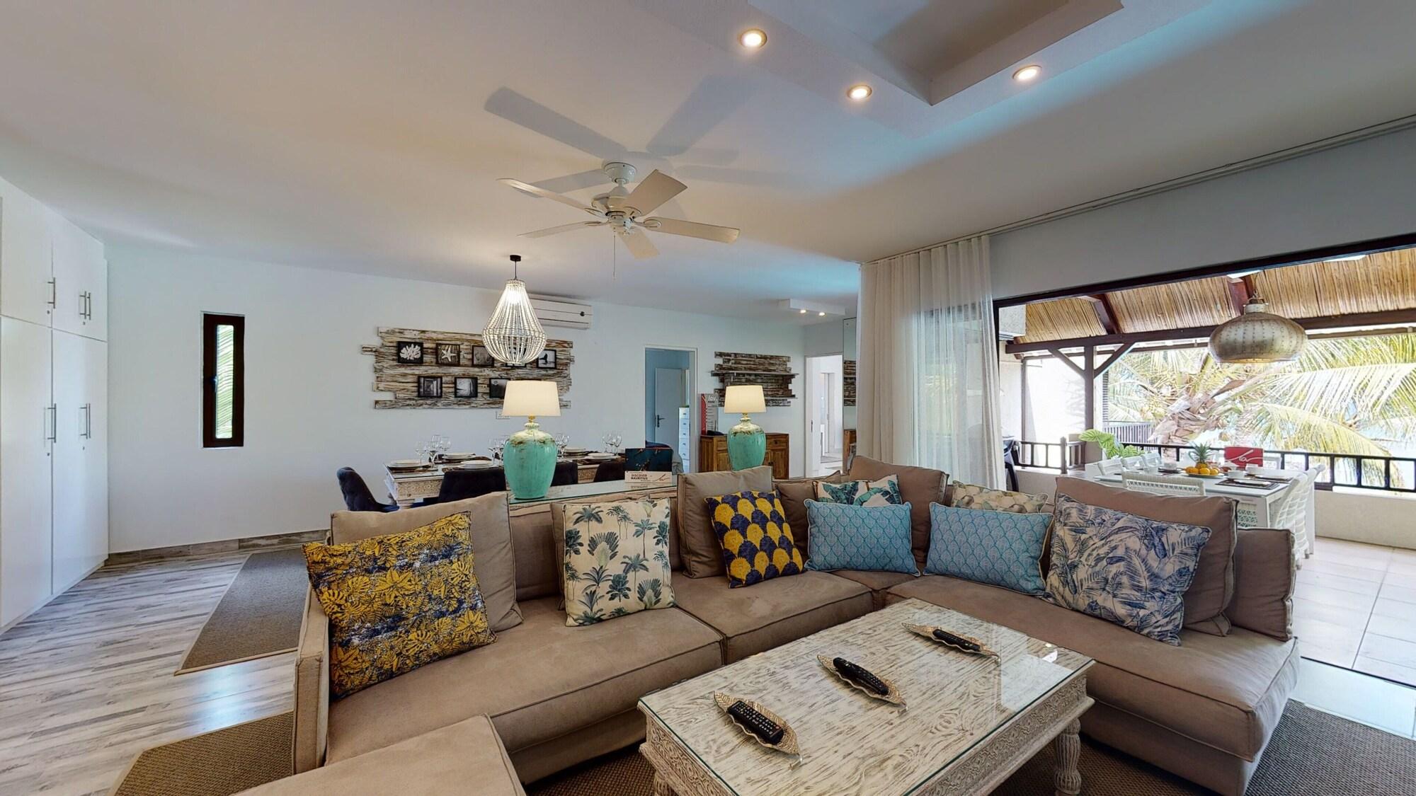 Bel Azur Beach Residence With Lov Trou-aux-Biches Extérieur photo